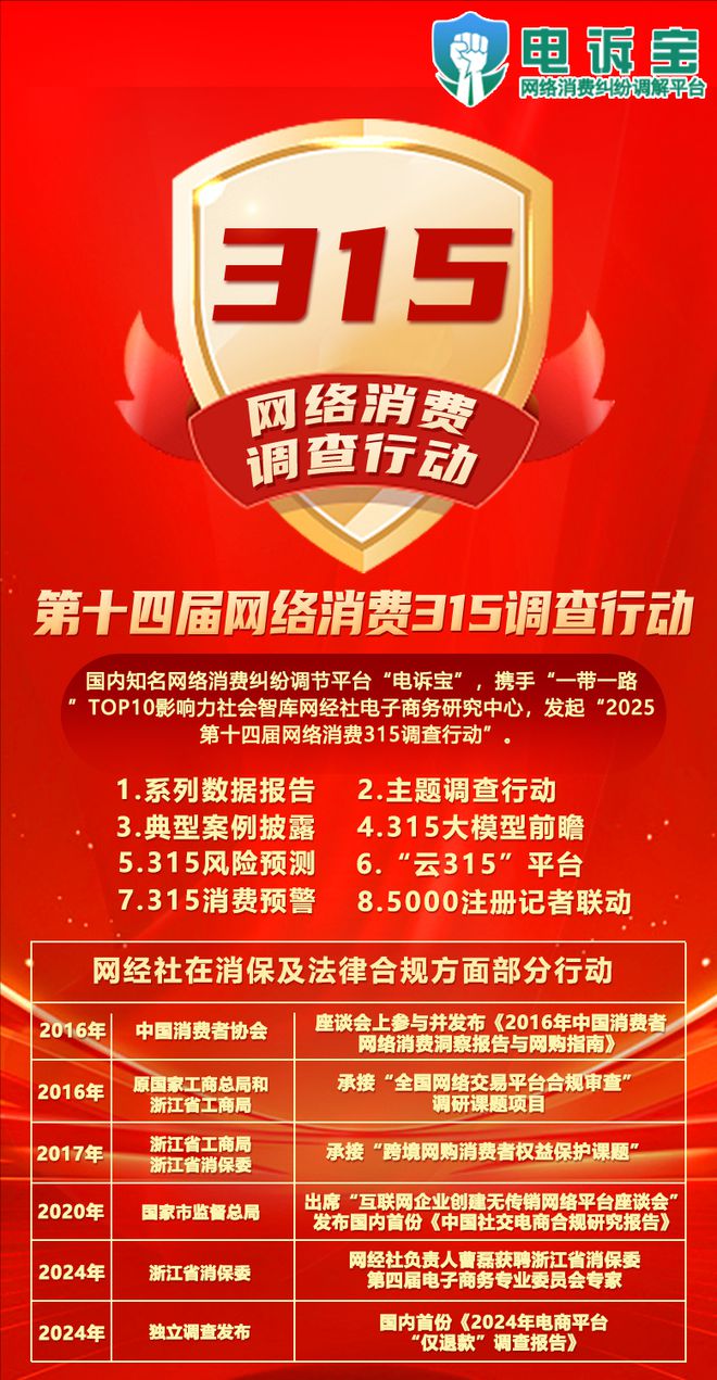 15”网络消费维权十大舆情热点预测AG真人澳门百家家乐2025年“3(图5)